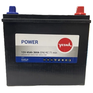 Акумулятор автомобільний Vesna 45 Ah/12V Japan Euro (415 645) зображення 1
