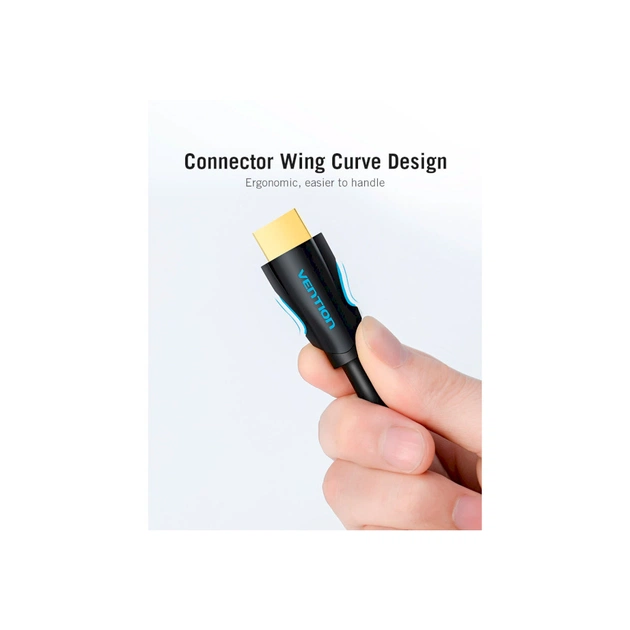 Кабель мультимедійний HDMI to HDMI 15.0m V2.0 4K 30Hz PVC Vention (VAA-M02-B1500) - picture 9