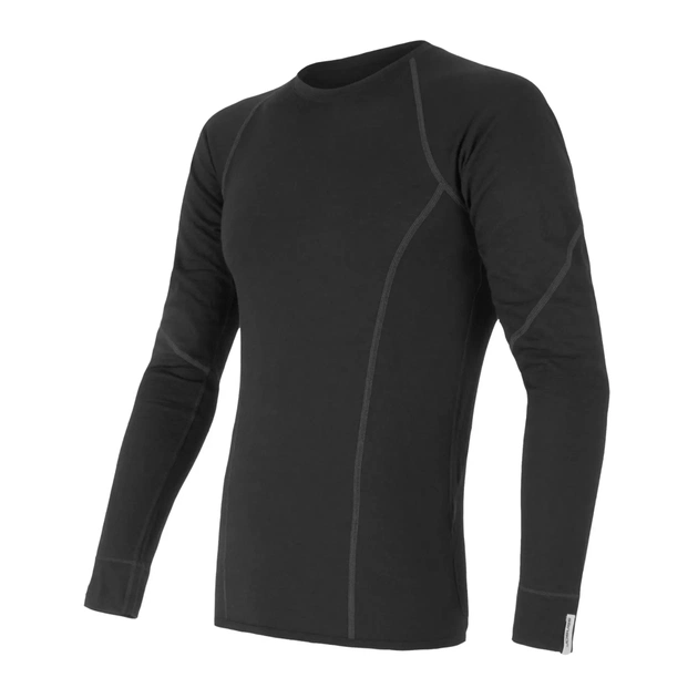 Термокофта Sensor Merino Active LS black 11109033 M (SM11MA-black-M) - зображення 1