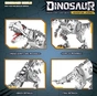 Конструктор Динозавр 3D Adventure Journey (QM00133) - зменшене зображення 3