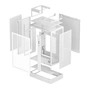 Корпус DeepCool CH170 Plus White (R-CH170-WHNGM0-G) без БЖ - зменшене зображення 3