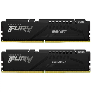 Модуль пам'яті для комп'ютера DDR5 16GB (2x8GB) 5200 MHz Beast Black Kingston Fury (ex.HyperX) (KF552C36BBEK2-16) зображення 1