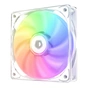Кулер до корпусу ID-Cooling CRYSTAL 120 WHITE - зменшене зображення 1