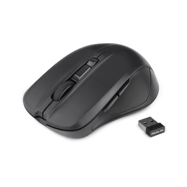 Мишка REAL-EL RM-307 Wireless Black - изображение 1