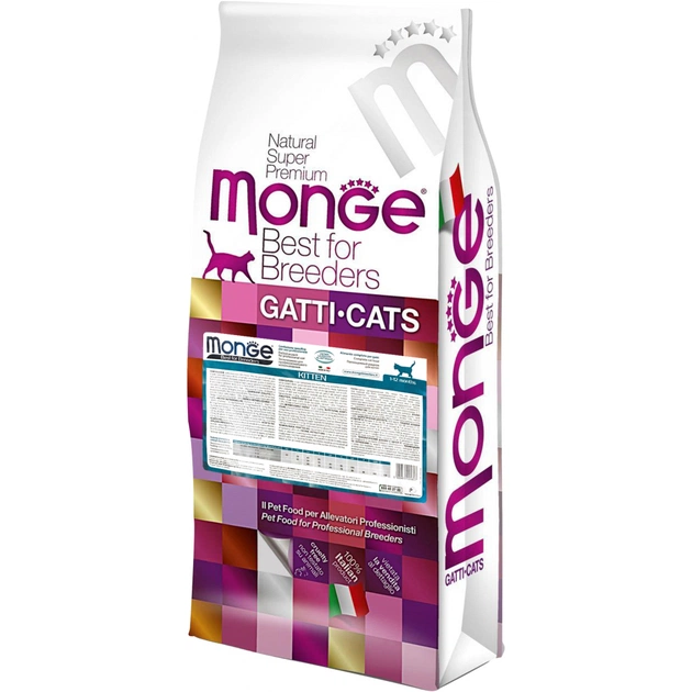 Сухий корм для кішок Monge Cat Kitten зі смаком курки 10 кг (8009470004817) - зображення 1