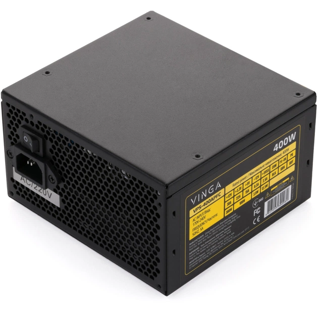Блок живлення Vinga 400W (VPS-400APFC) - зображення 1
