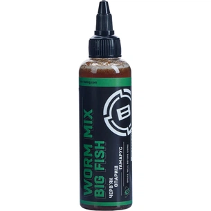 Ліквід Brain Big Fish Worm Mix 100ml (1858.05.82) зображення 1