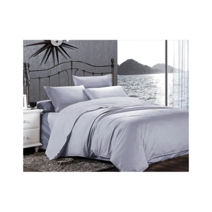 Постільна білизна Home Line Сатин Люкс (сіро-ліловий) сімейний (176575) зображення 1