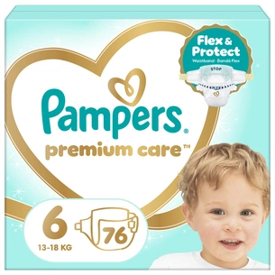 Подгузники Pampers PAMPERS Дитячі підгузники Premium Care Giant (13-18 кг) Мега Упаковка (8006530260176) изображение 1