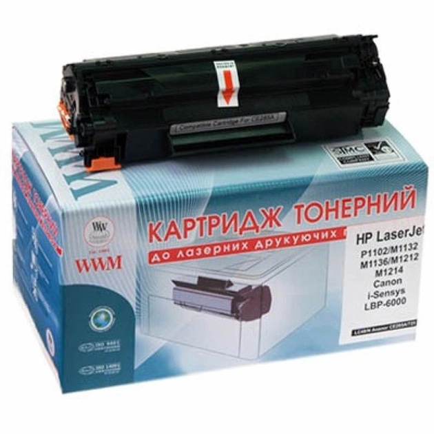 Картридж WWM для HP LJ P1102/1102w (LC48N) - изображение 1