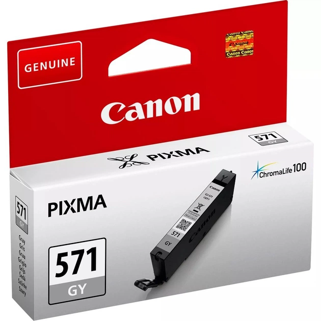 Картридж Canon CLI-571GY Gray (0389C001) - изображение 1