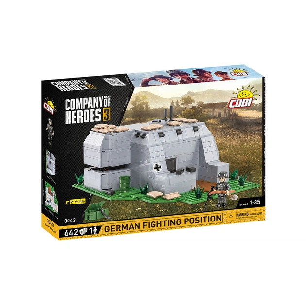 Конструктор Cobi Company of Heroes 3 Німецький дот, 642 деталей (COBI-3043) - зображення 1