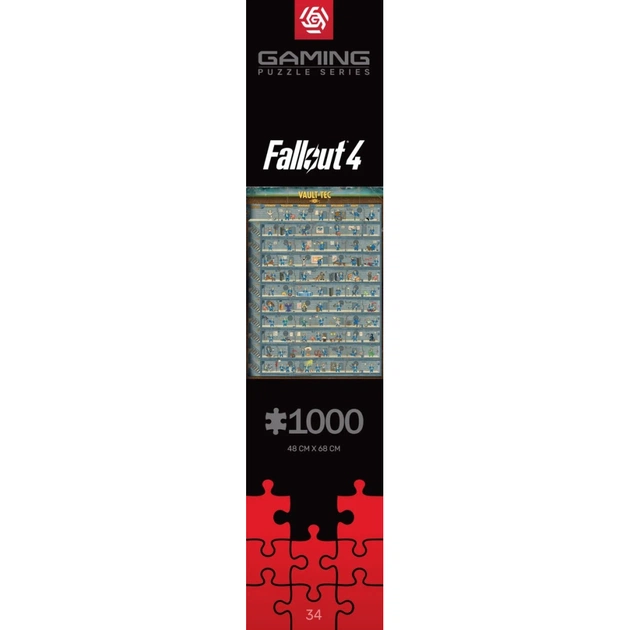 Пазл GoodLoot Fallout 4 Perk Poster Puzzles 1000 ел. (5908305247937) - picture 8