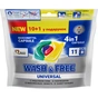 Капсули для прання Wash&Free Universal 10+1 шт. (4260637722058) - зменшене зображення 1