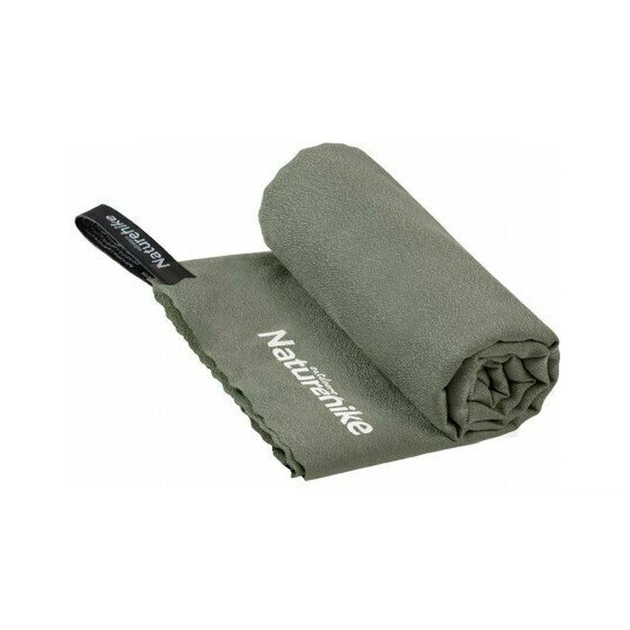 Туристичний рушник Naturehike MJ02 Ultralight NH19Y002-J 128 см х 80 см оливковий (6927595735862) - picture 2