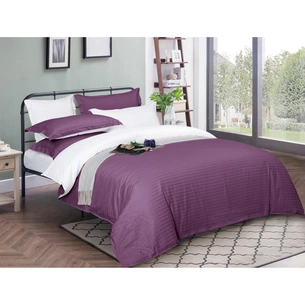 Постільна білизна MirSon Satin Stripe 30-0009 + 30-0001 Belinda 160х220 (2200005257920) зображення 1