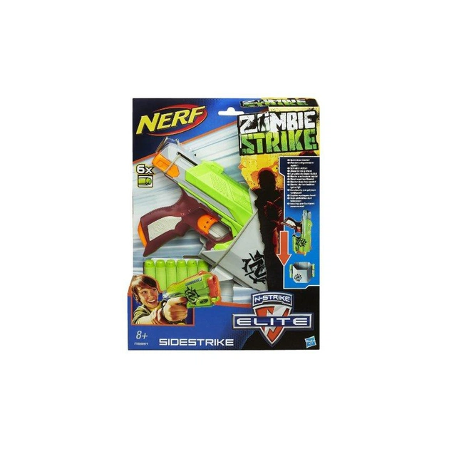 Іграшкова зброя Hasbro Nerf Zombie Strike Sidestrike (A6557) - зображення 1