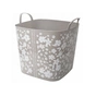 Кошик для зберігання Алеана Практик з декором Фльор: Какао 22 л (алн 127038/какао) - зменшене зображення 1