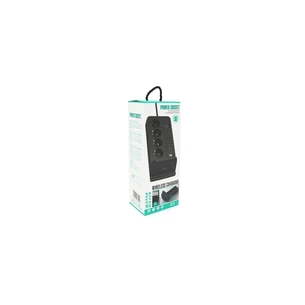 Сетевой фильтр питания Voltronic G12, 4 роз, 4USB 3.2A, 2 Type-C, 2м Black (YT-G12) изображение 1