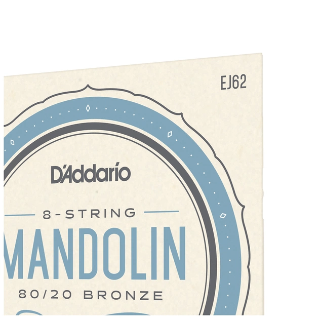 Струни для гітари D'Addario Mandolin 80/20 Bronze Light (10-34) (EJ62) - picture 4