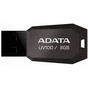 USB флеш накопичувач ADATA 8GB DashDrive UV100 Black USB 2.0 (AUV100-8G-RBK) - зменшене зображення 1