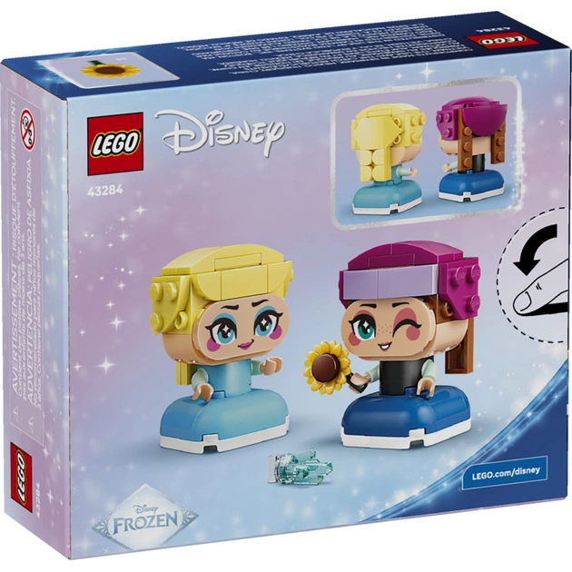 Конструктор LEGO Disney Princess Мініпринцеси Анна та Ельза (43284) - зображення 6