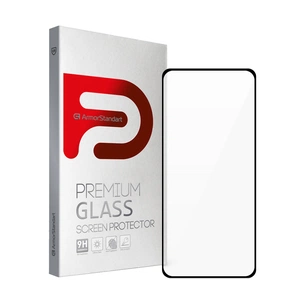 Скло захисне Armorstandart Full Glue Curved для Xiaomi 12 Pro Black (ARM60931) зображення 1