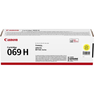 Картридж Canon 069H Yellow 5.5K (5095C002) зображення 1