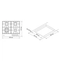 Варочна поверхня Pyramida PFE 643 WHITE LUXE - зменшене зображення 7