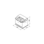 Акумулятор автомобільний Bosch 52А (0 092 S50 010) - зменшене зображення 6