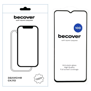 Скло захисне BeCover Xiaomi Redmi A1 10D Black (711525) зображення 1