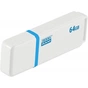 USB флеш накопичувач Goodram 64GB UMO2 White Graphite USB 2.0 (UMO2-0640WER11) - зменшене зображення 2