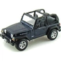 Машина Maisto Jeep Wrangler Rubicon синій (1:27) (31245 blue) - зменшене зображення 1
