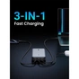 Батарея універсальна Ugreen 25000mAh 145W Two-way PD 3.1 grey (PB205) - зменшене зображення 4
