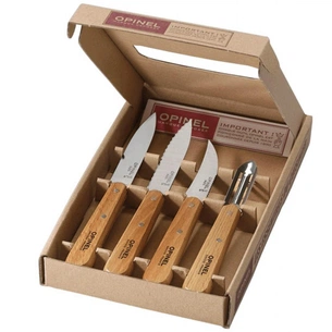 Набір ножів Opinel Les Essentiels Olive 4шт (002163) зображення 1