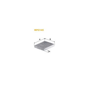 Фільтр салону Wixfiltron WP2145 зображення 1