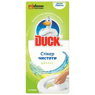 Стікер для унітазу Duck Цитрус 3 шт. (5000204324280) зображення 1