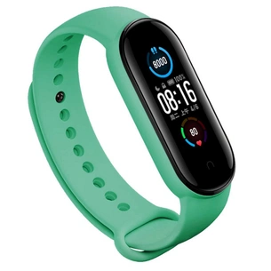 Ремінець до фітнес браслета BeCover Silicone для Xiaomi Mi Smart Band 5 Green (705067) зображення 1
