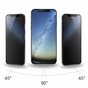 Скло захисне BeCover Anti-spying Samsung Galaxy M10 SM-M105 Black (703918) - зменшене зображення 3