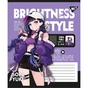 Зошит Yes Brightness style А5 24 аркушів клітинка (767757) - зменшене зображення 4