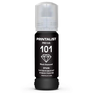 Чорнило Printalist Epson L4150/4160 70г Black Pigment (PL101BP) зображення 1