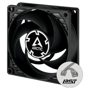 Кулер до корпусу Arctic P8 PWM PST CO (Black) (ACFAN00151A) зображення 1
