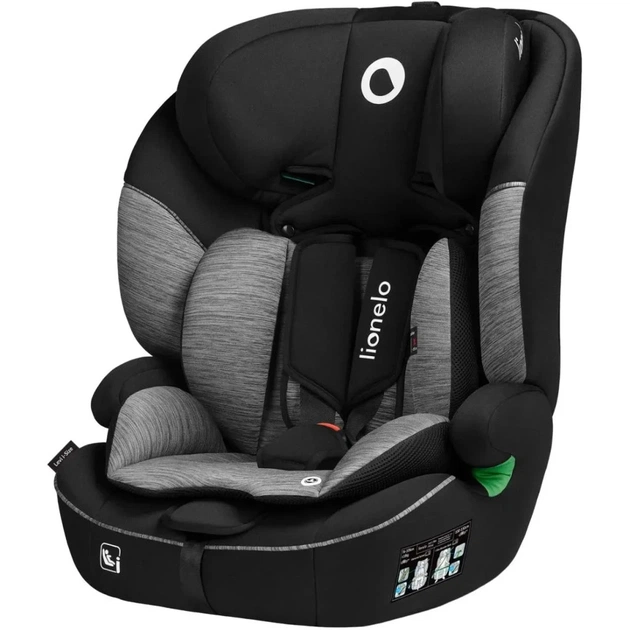 Автокресло Lionelo Levi i-Size Black Grey (LO-LEVI I-SIZE BLACK GREY) - изображение 1