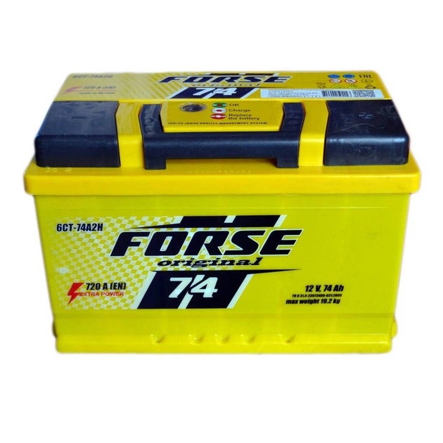 Акумулятор автомобільний Forse Ista 74Ah (000023094) - изображение 1