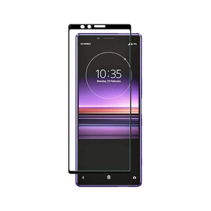 Скло захисне PowerPlant Full screen Sony Xperia 1 (Xperia XZ4), Black (GL607020) зображення 1