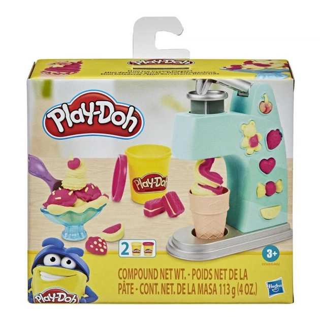 Набір для творчості Hasbro Play-Doh Mini Улюблені набори в мініатюрі Морозиво (E9368) - зображення 1