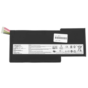 Акумулятор до ноутбука MSI BTY-M6K, 52Wh (4600mAh), 6cell, 11.4V, Li-Pol AlSoft (A71193) зображення 1