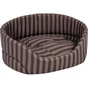Лежак для тварин Природа Coral 2 57х47х27 см (коричневий/смужка) (4823082429196) - зменшене зображення 2