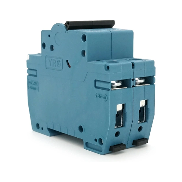 Автоматичний вимикач YRO YRL7-63DC/550 2P 20A - изображение 3