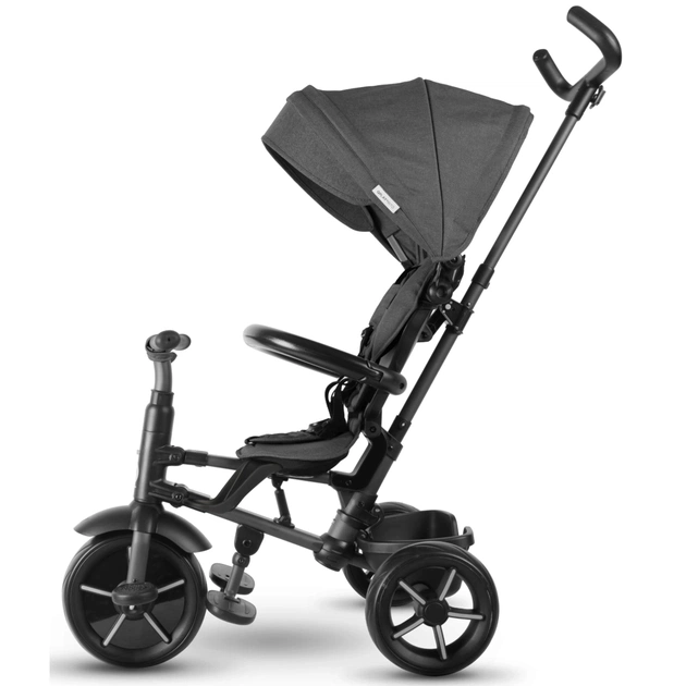 Дитячий велосипед QPlay Rito Star Black складаний триколісний (S380-11RitoStarBlack) - зображення 3